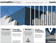 Tablet Screenshot of executivedesign.it